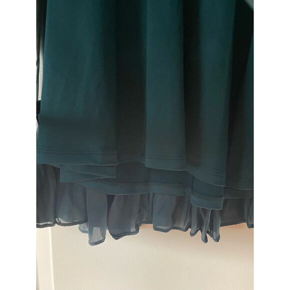 New BCBGMAXAZRIA Women’s Ruffled Short Mini Dress Size 0 - Picture 12 of 13